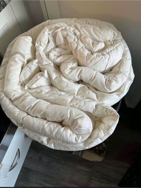 Tommy Hilfiger Cream Quilted Comforter